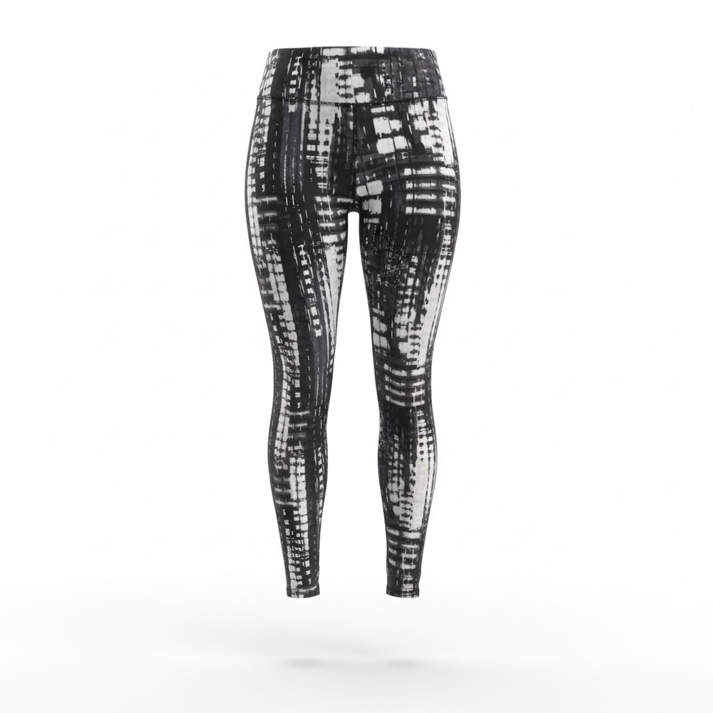 Zella Live In High Waist Leggings Medium Monochromatic Abstract Mix X-Back